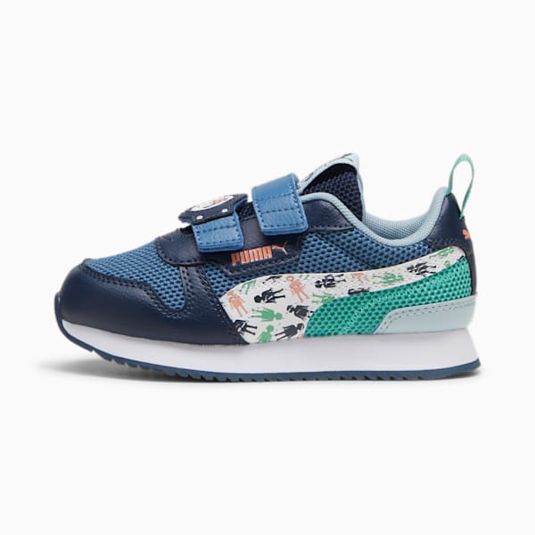 キッズ PUMA x  PLAYMOBIL R78 スニーカー 17-21cm, Club Navy-Blue Horizon-Jade Frost, extralarge-JPN