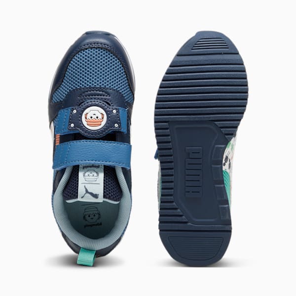 キッズ PUMA x  PLAYMOBIL R78 スニーカー 17-21cm, Club Navy-Blue Horizon-Jade Frost, extralarge-JPN