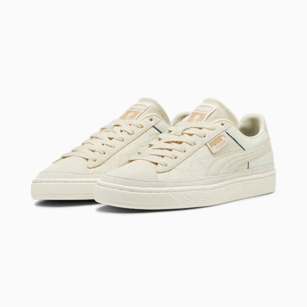 Sneakers PUMA x PALM TREE CREW Suede R Homme, Alpine Snow-Warm White, extralarge