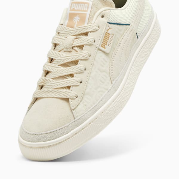 Sneakers PUMA x PALM TREE CREW Suede R Homme, Alpine Snow-Warm White, extralarge