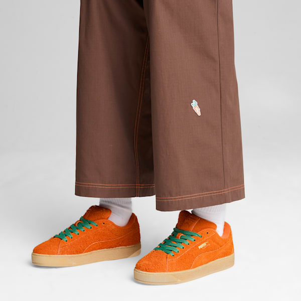 ユニセックス PUMA x CARROTS スウェード XL スニーカー, Rickie Orange-Warm White, extralarge-JPN