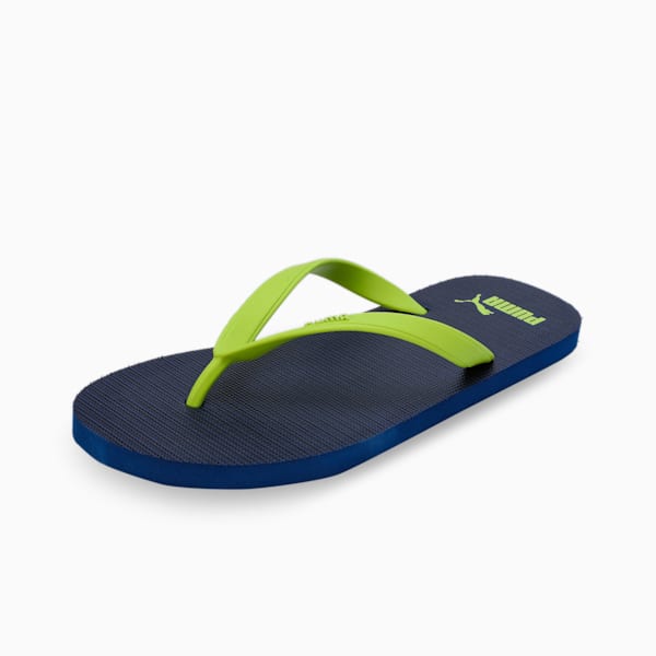 PUMA Aerova Men's Flip-Flops, Clyde Royal-Lime Pow-PUMA Black, extralarge-IND