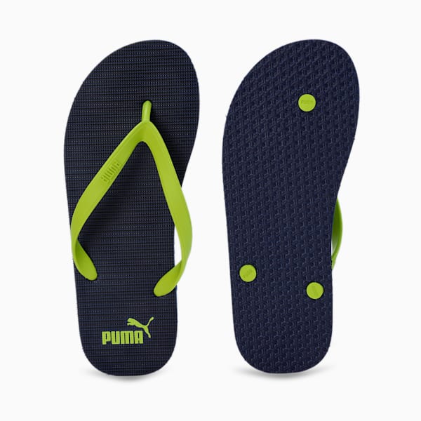 PUMA Aerova Men's Flip-Flops, Clyde Royal-Lime Pow-PUMA Black, extralarge-IND