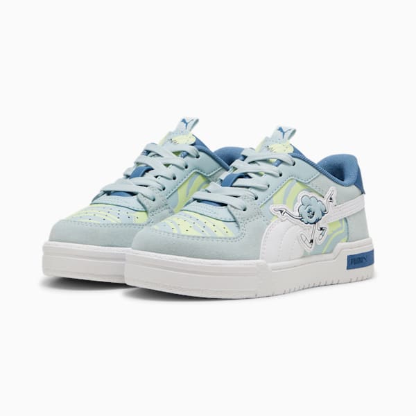 PUMA x TROLLS CA Pro Little Kids' Sneakers, Frosted Dew-PUMA White, extralarge