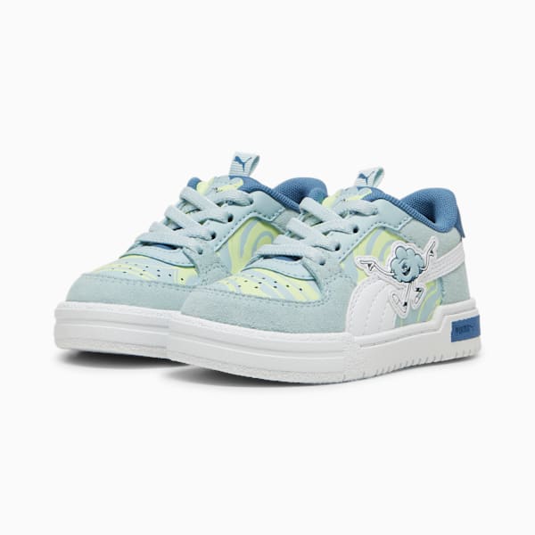 PUMA x TROLLS CA Pro Toddlers' Sneakers, Frosted Dew-PUMA White, extralarge