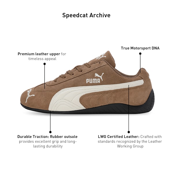 Speedcat Archive Sneakers, Haute Coffee-Frosted Ivory, extralarge-IND