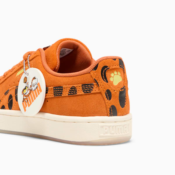 Tenis juvenil PUMA x CHEETOS® Suede, Rickie Orange-For All Time Red-Warm White, extralarge