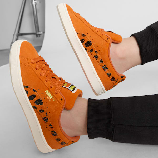 Tenis juvenil PUMA x CHEETOS® Suede, Rickie Orange-For All Time Red-Warm White, extralarge