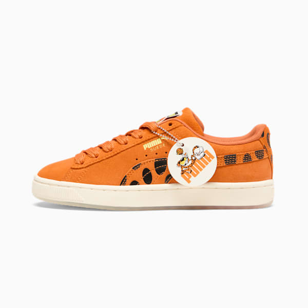 PUMA x CHEETOS® Suede Big Kids' Sneakers, Rickie Orange-For All Time Red-Warm White, extralarge