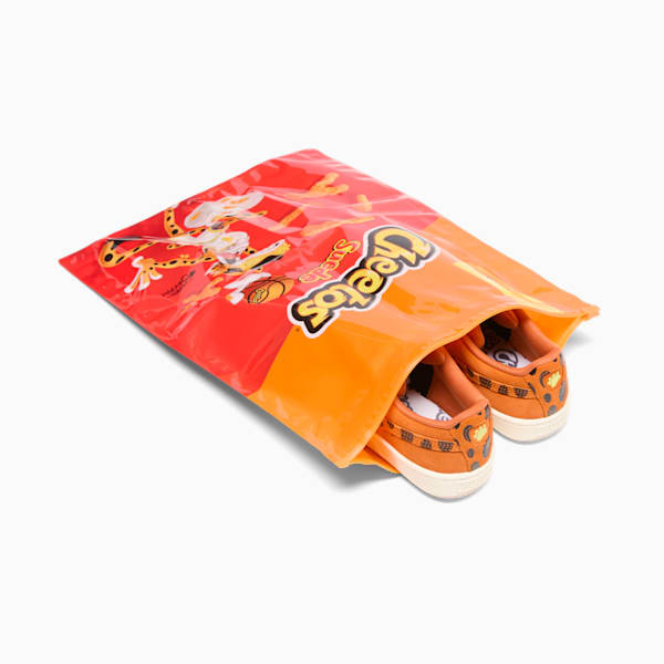 Tenis juvenil PUMA x CHEETOS® Suede, Rickie Orange-For All Time Red-Warm White, extralarge