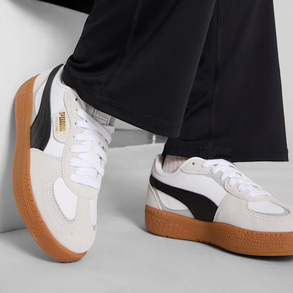 Tenis Palermo Moda juvenil, PUMA White-PUMA Black, extralarge