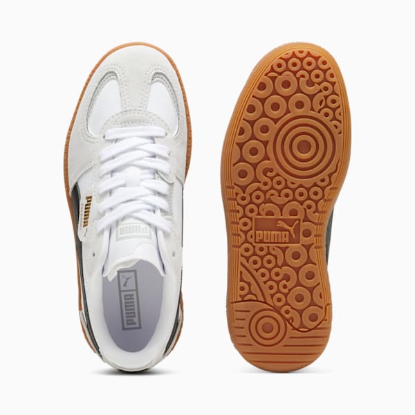 Tenis Palermo Moda juvenil, PUMA White-PUMA Black, extralarge