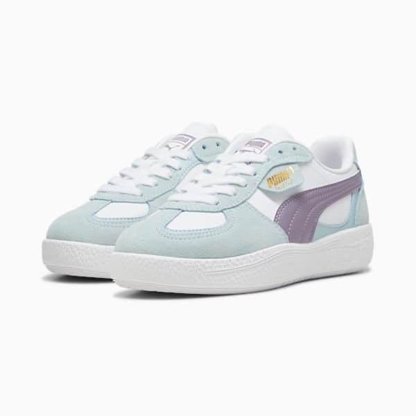 Tenis Palermo Moda juvenil, PUMA White-Pale Plum, extralarge