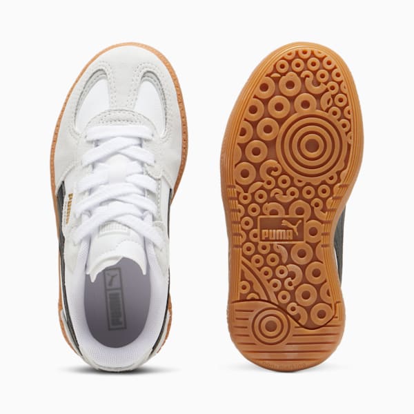 Tenis Palermo Moda para niñas, PUMA White-PUMA Black, extralarge