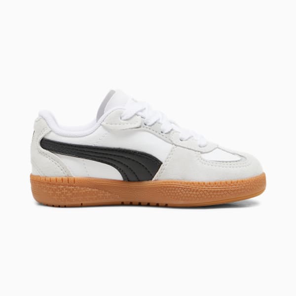 Tenis Palermo Moda para niñas, PUMA White-PUMA Black, extralarge