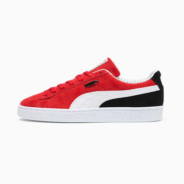 Mens Puma Suede Classic (Black/White)  Red puma suede, Puma suede, Hype  shoes