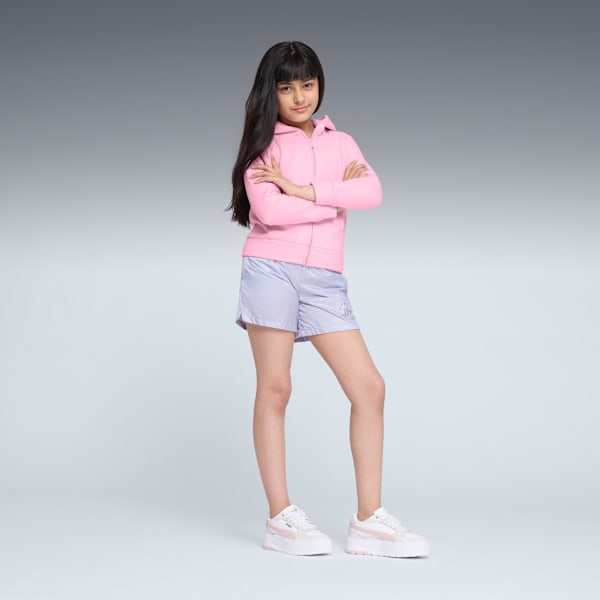 Tenis Karmen II Idol para adolescentes, PUMA White-Mauve Mist-Feather Gray, extralarge