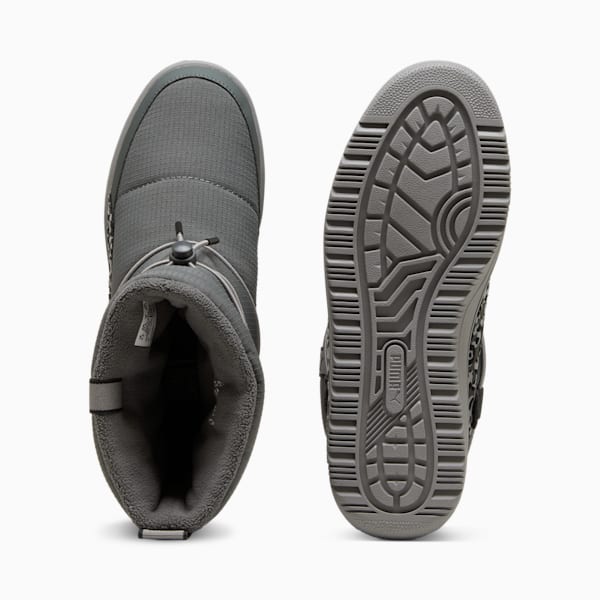 Botas Snowbae Animal para mujer, Mineral Gray-PUMA Black, extralarge