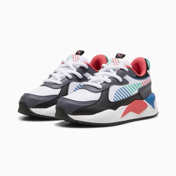 Tenis Infantiles PUMA x TROLLS RS-X, PUMA White-Blue Horizon, extralarge