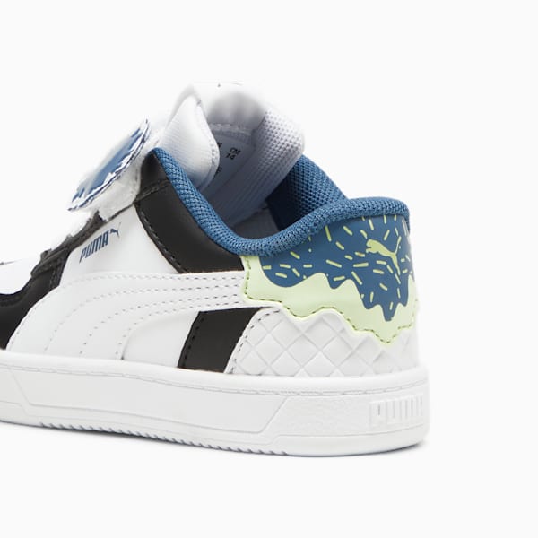 Tenis Bebé Caven 2.0 PUMA x TROLLS, PUMA Black-PUMA White-Blue Horizon, extralarge