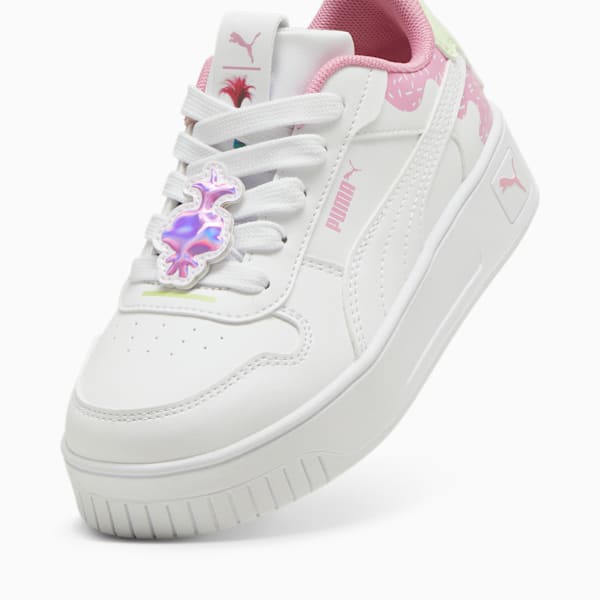 Tenis Infantiles Carina Street PUMA x TROLLS, PUMA White-PUMA White-Mauved Out, extralarge