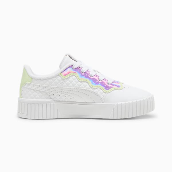 Tenis para niñas PUMA x TROLLS Carina 2.0, PUMA White-Mauved Out-Cool Cucumber, extralarge