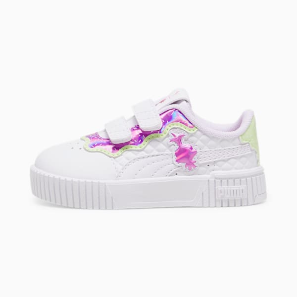 PUMA x TROLLS Carina 2.0 Toddlers' Sneakers, PUMA White-Mauved Out-Cool Cucumber, extralarge