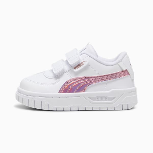 Tenis Infantiles Cali Dream Iridescent, PUMA White-Rose Gold, extralarge