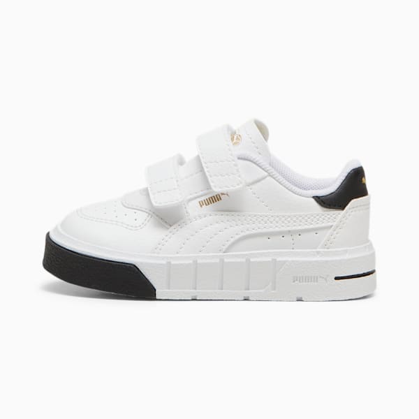 Tenis para niños Cali Court Match, PUMA White-PUMA Black, extralarge