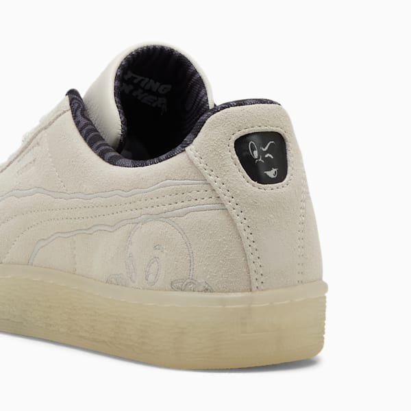 Tenis Suede CASPER Unisex, Warm White, extralarge