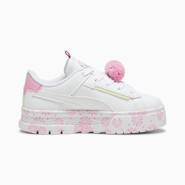 PUMA x TROLLS Mayze Crashed Little Kids' Sneakers, PUMA White-Mauved Out, extralarge