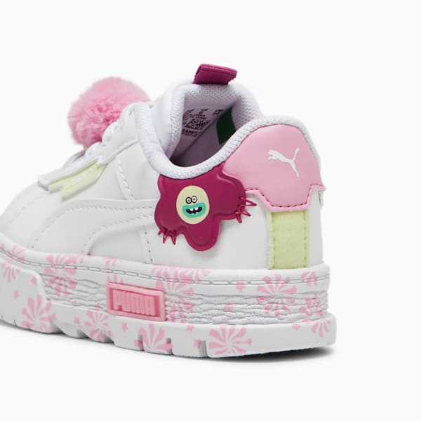 PUMA x TROLLS Mayze Crashed Toddlers' Sneakers, PUMA White-Mauved Out, extralarge