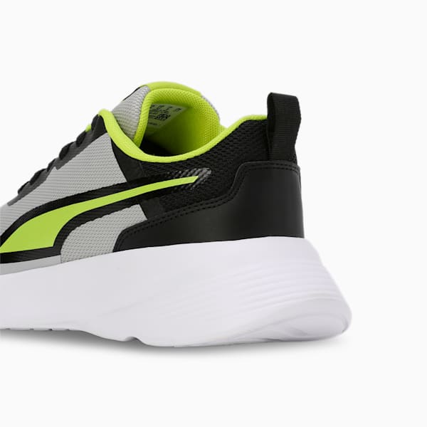 Alfarun Pro Men's Sneakers, Ash Gray-Lime Smash-PUMA Black, extralarge-IND
