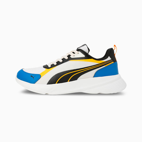 Revero Men's Sneakers, Warm White-PUMA Black-Yellow Sizzle, extralarge-IND