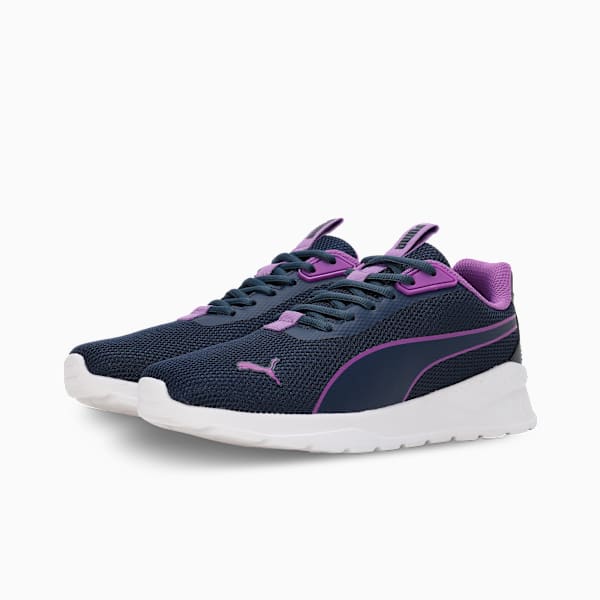 NovaRush Women's Sneakers, Club Navy-Ultraviolet-PUMA White, extralarge-IND