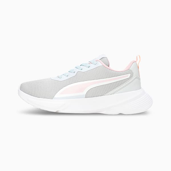 PUMA Xtraction Women's Sneakers, Silver Mist-Whisp Of Pink-PUMA White, extralarge-IND