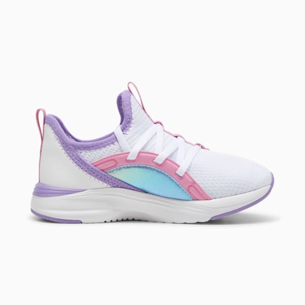 Soft Sophia 2 Bouncy Sky Running Shoes Toddler, PUMA White-Lavender Alert-Mauved Out, extralarge