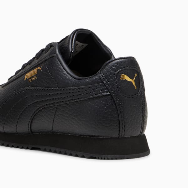 Zapatillas Roma 24 Standard para niños, PUMA Black, extralarge