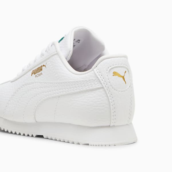 Zapatillas Roma 24 Standard para niños, PUMA White, extralarge