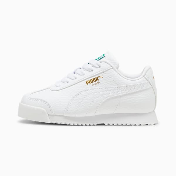 Zapatillas Roma 24 Standard para niños, PUMA White, extralarge