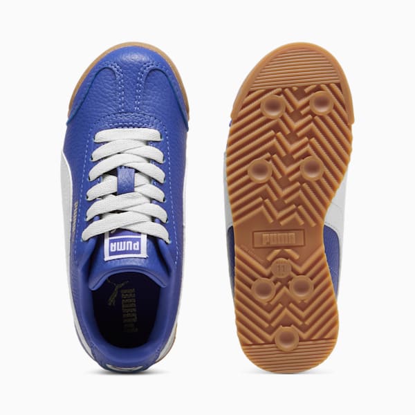 Roma 24 Standard Little Kids' Sneakers, Lapis Lazuli-Fresh Pear, extralarge