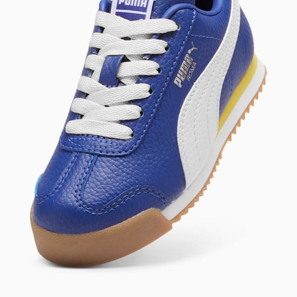 Roma 24 Standard Little Kids' Sneakers, Lapis Lazuli-Fresh Pear, extralarge