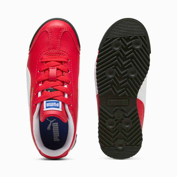 Zapatillas Roma 24 Standard para niños, For All Time Red-PUMA White, extralarge