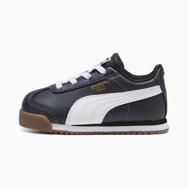 Tenis para infantes Roma 24 Standard, PUMA Navy-PUMA White, extralarge