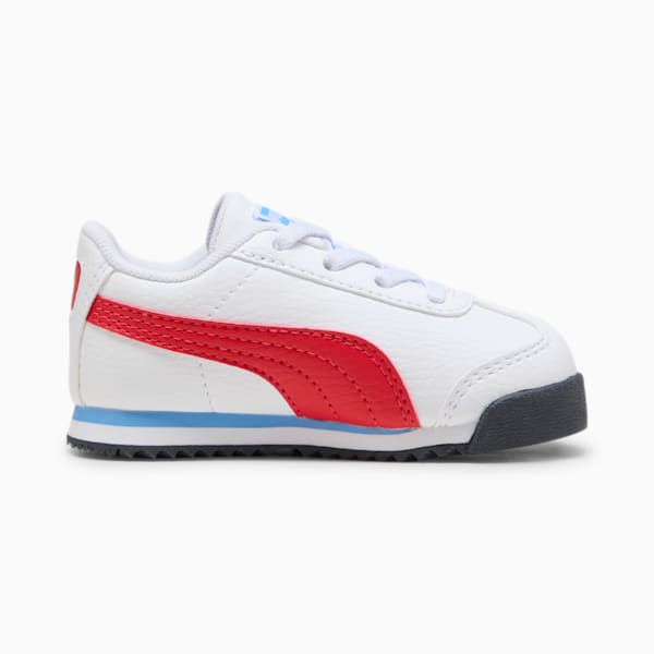 Tenis para infantes Roma 24 Standard, PUMA White-For All Time Red, extralarge
