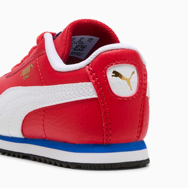 Tenis para infantes Roma 24 Standard, For All Time Red-PUMA White, extralarge