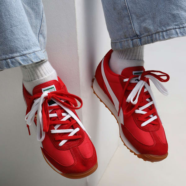 Easy Rider Vintage Sneakers, PUMA Red-PUMA White, extralarge-IND