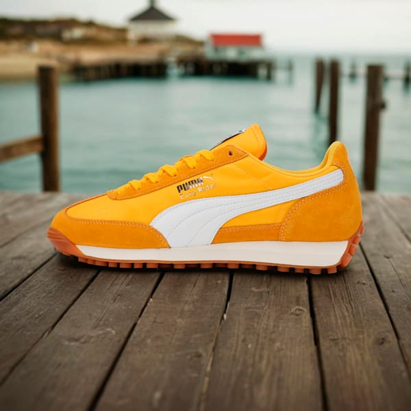 Easy Rider Vintage Sneakers, Tangerine-PUMA White, extralarge-IND
