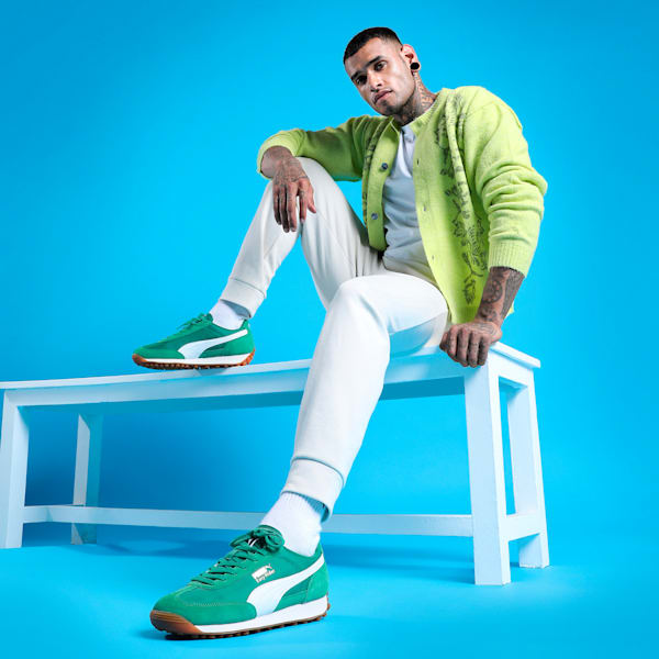 Easy Rider Vintage Sneakers, Archive Green-PUMA White, extralarge-IND