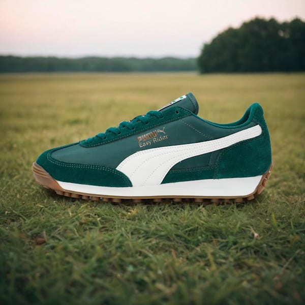 Easy Rider Vintage Sneakers, Dark Myrtle-PUMA White, extralarge-IND